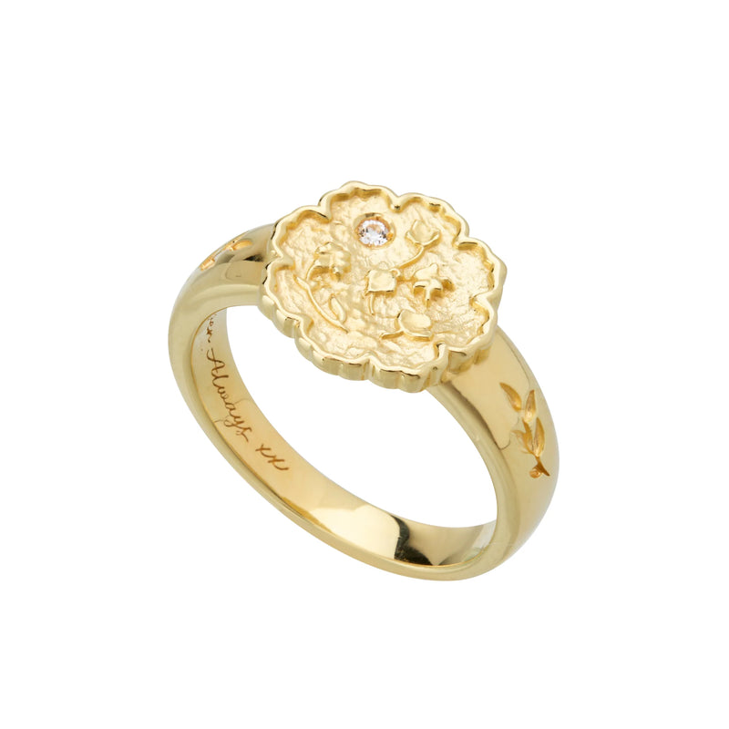 Murkani Loved Always Ring in 18kt Yellow Gold Size