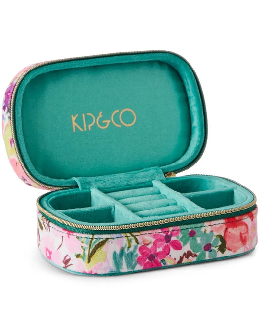 Kip & Co Alfresco Travel Velvet Jewellery Box