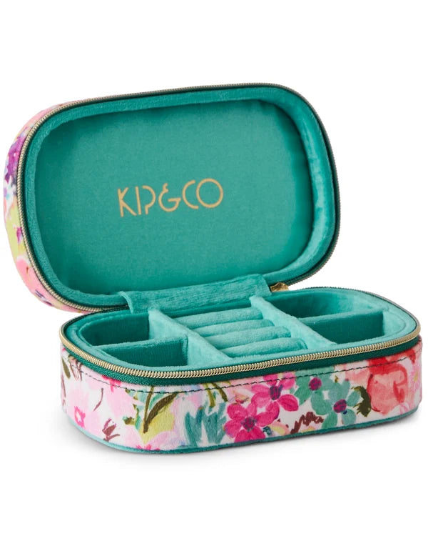 Kip & Co Alfresco Travel Velvet Jewellery Box