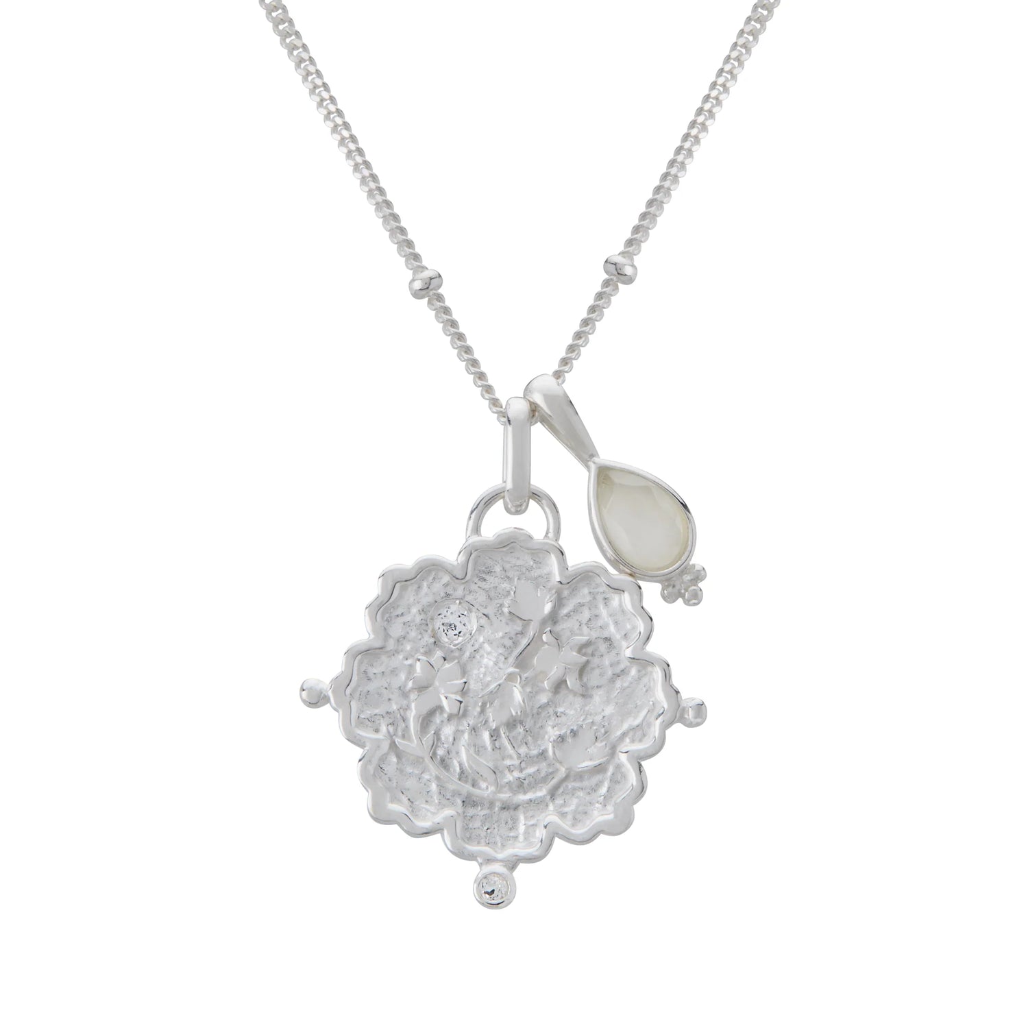 Murkani Loved Always Pendant Necklace Large in Sterling Silver