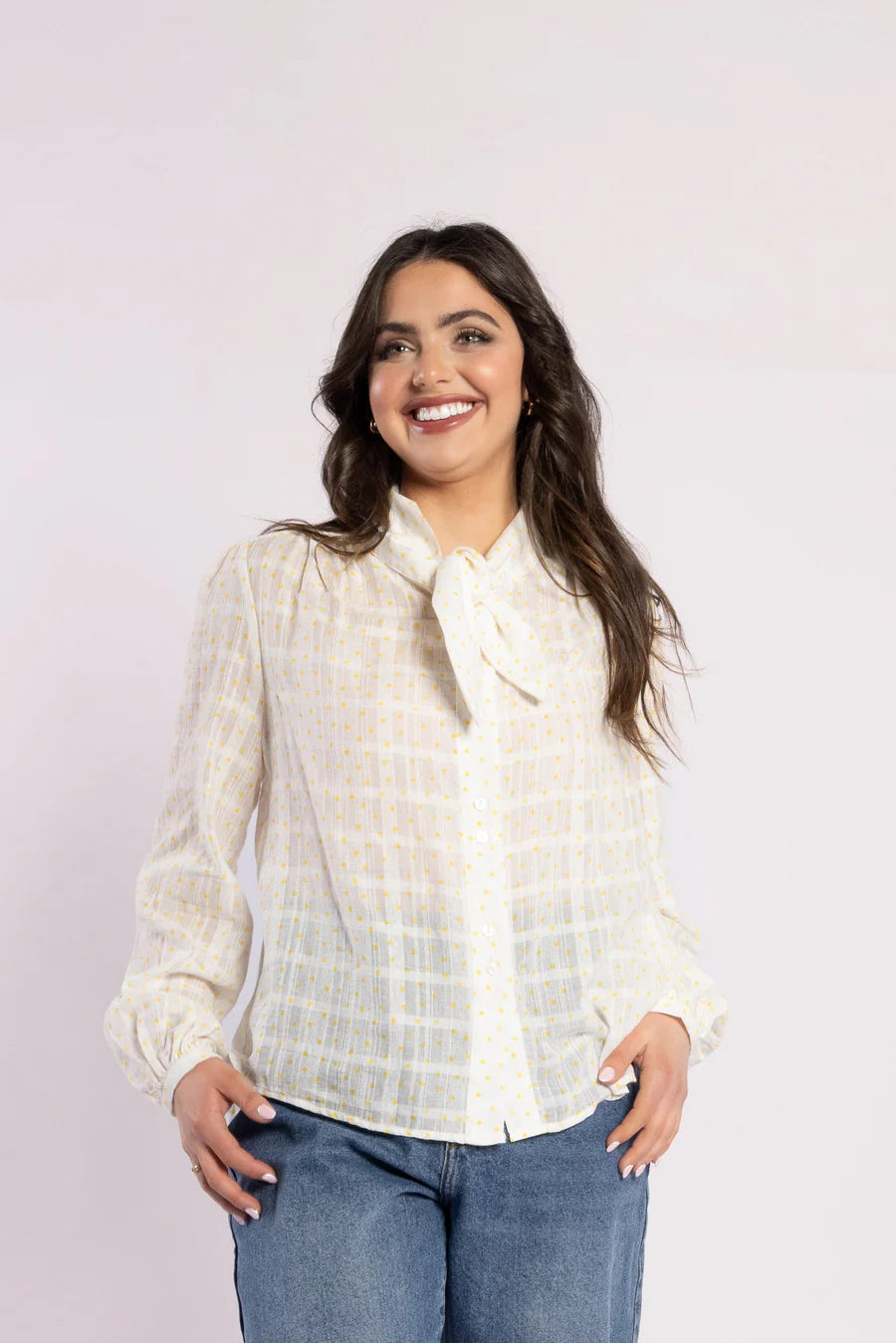 Drama The Label Allegra Blouse - Popcorn Spot
