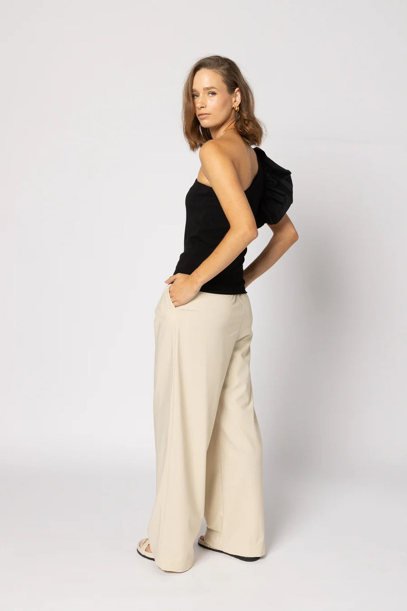 Drama Cami  Top Black