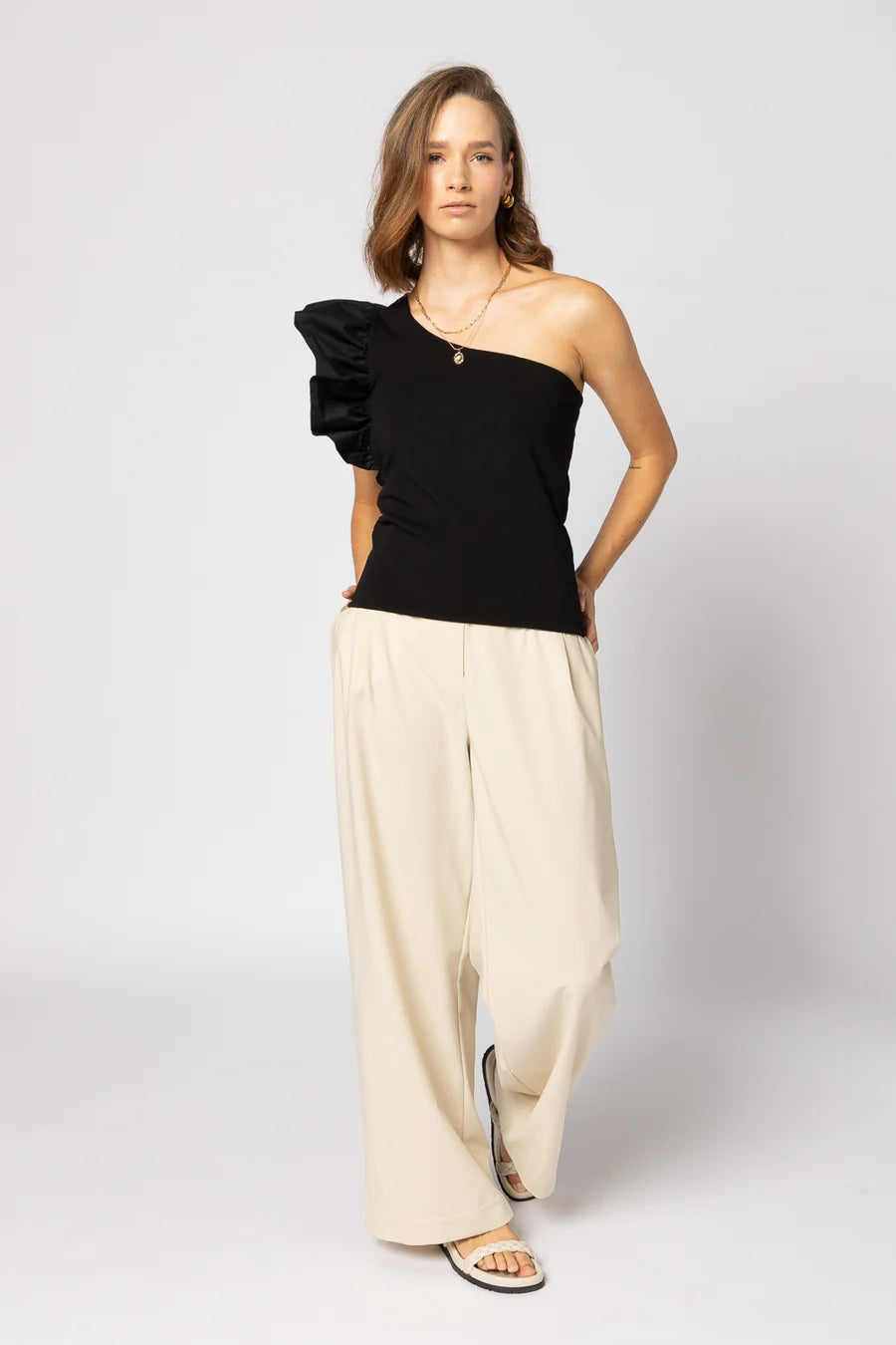 Drama The Label Carmi Top Black