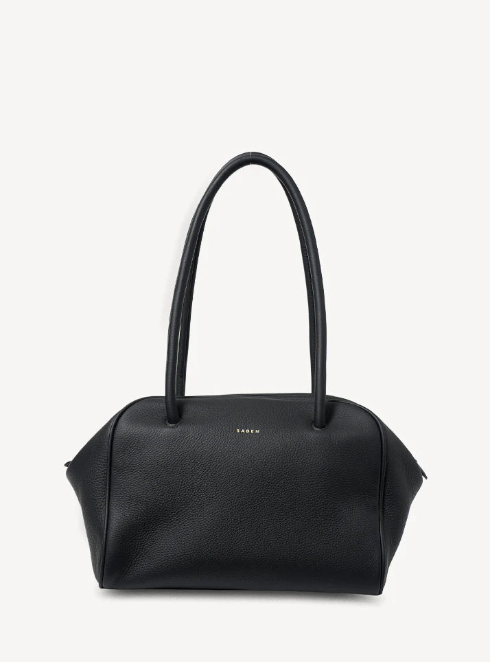 Saben Isla Shoulder Bag - Black Luxe