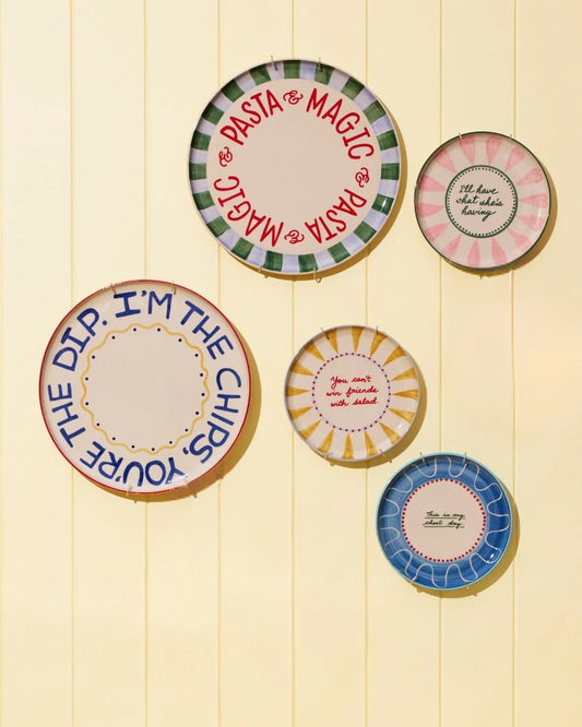 Jones & Co Love Notes Plate What She's Having
