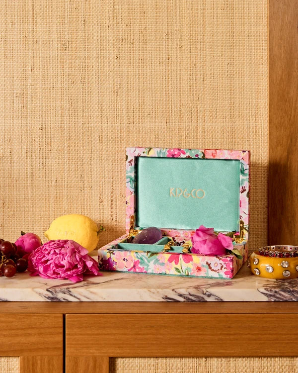 Kip & Co Alfresco Velvet Jewellery Box