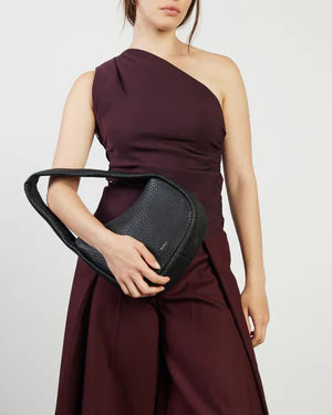 Saben Harper Shoulder Bag - Black Bubble