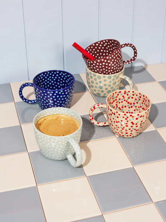 Jones & Co Chino Mug Mahogany Spot