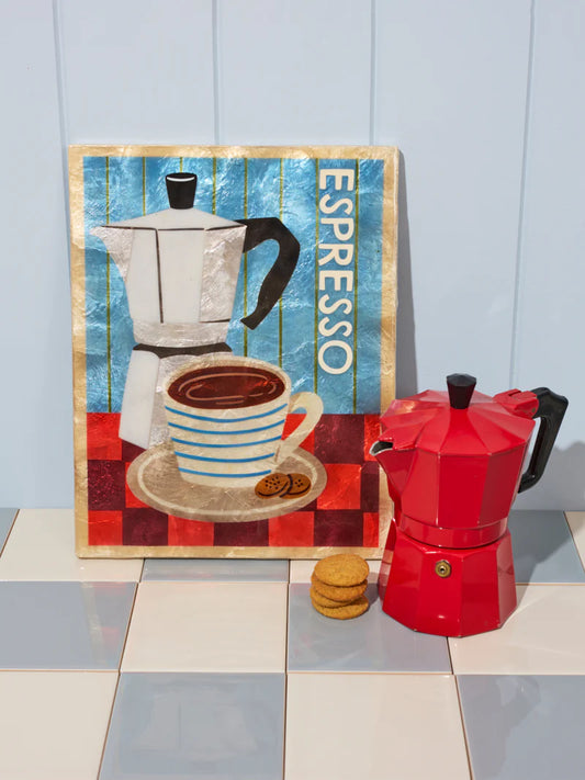 Jones & Co Barista Wall Art Espresso