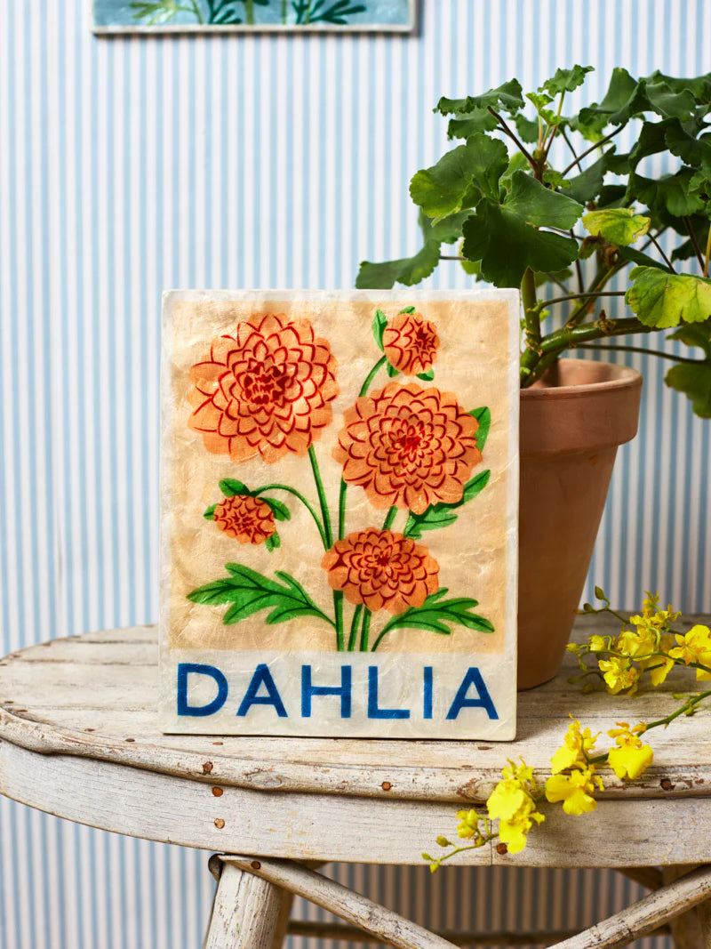 Jones & Co Market Wall Art Dahlia