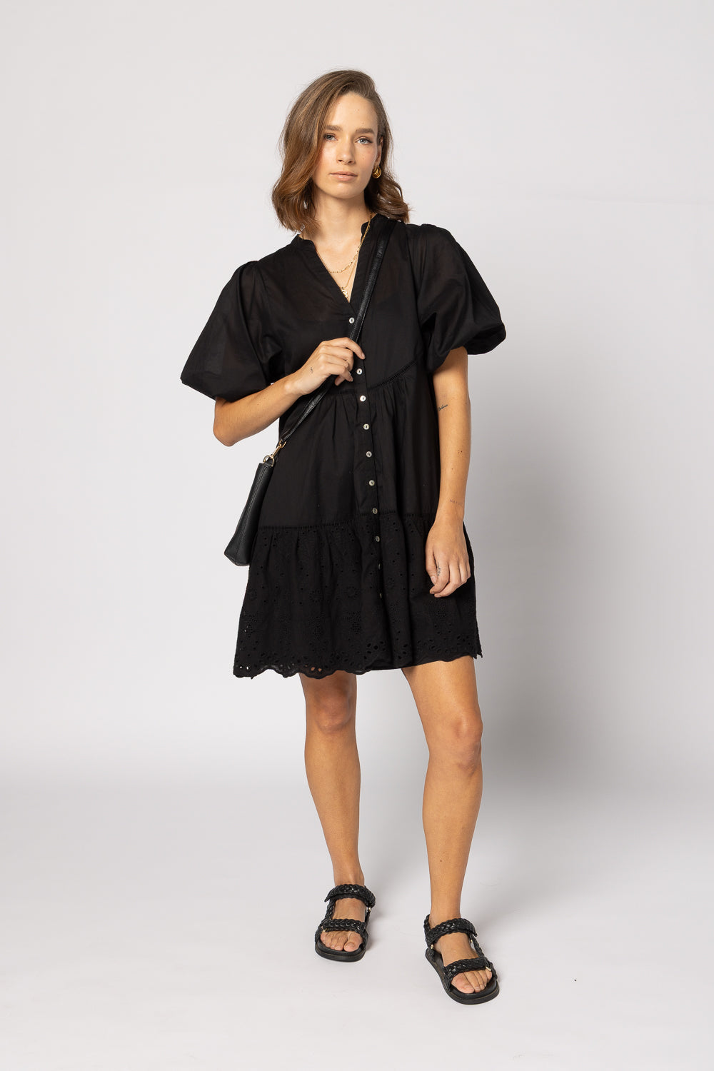 Drama Josie Dress Black