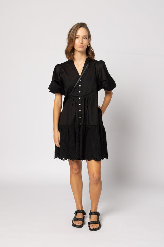 Drama Josie Dress Black