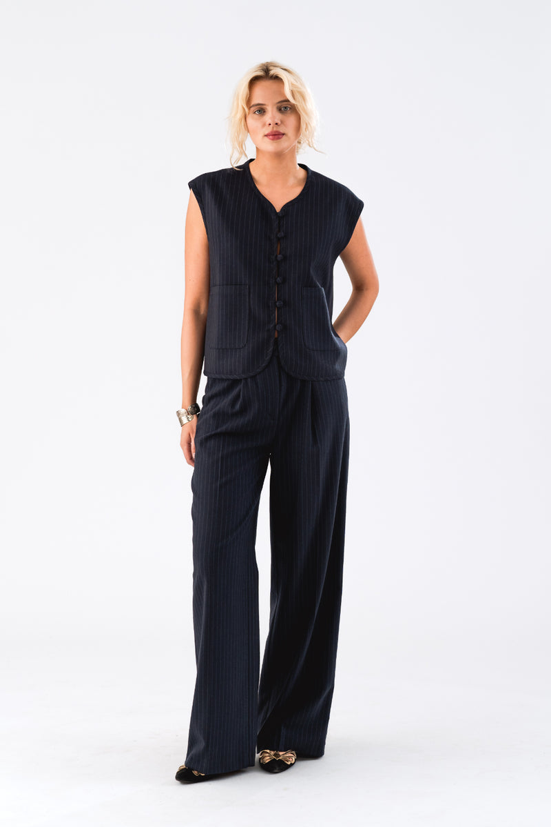 Lollys Laundry Tyler Pant - Dark Navy