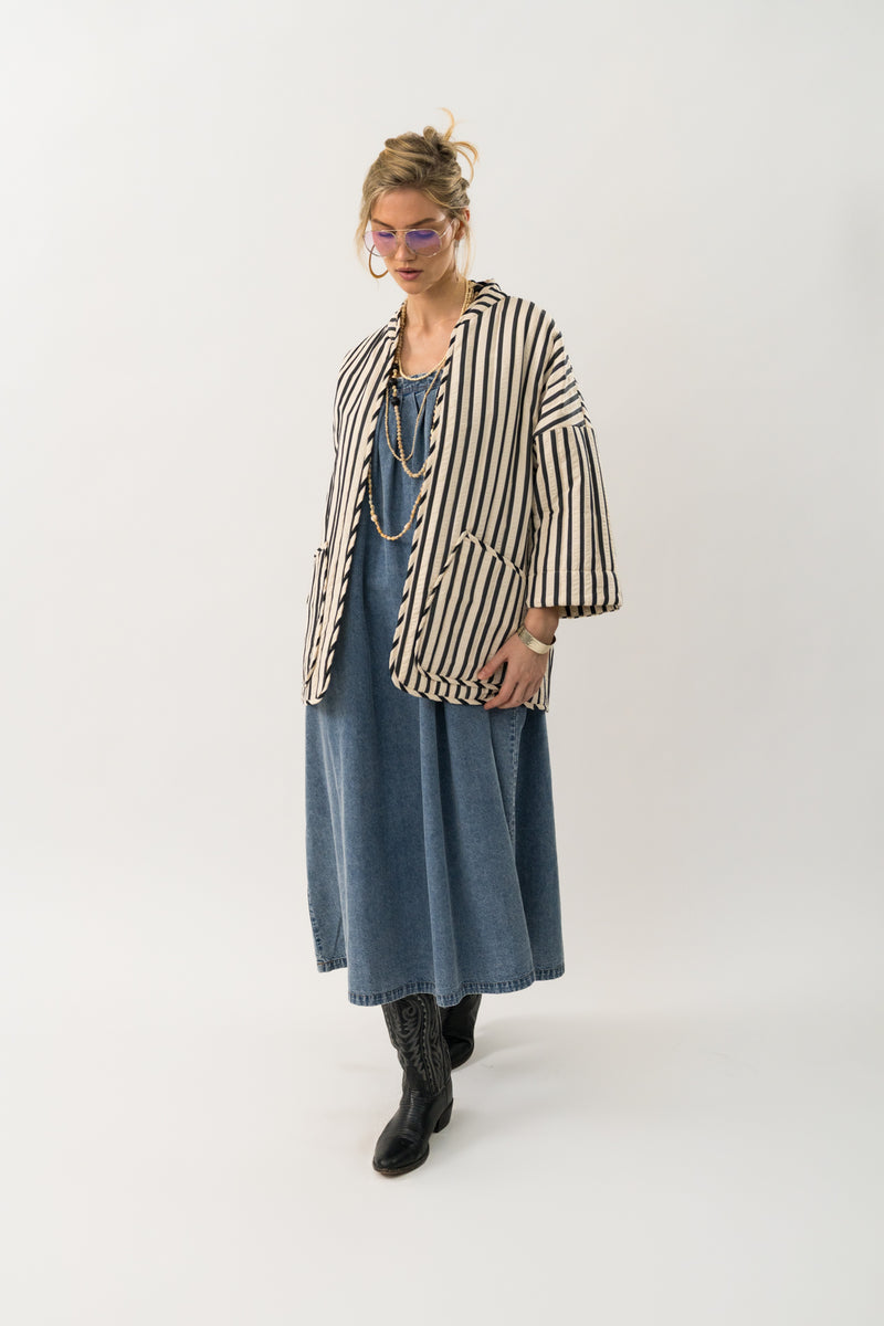 Lollys Laundry Lulu Jacket Black & Cream