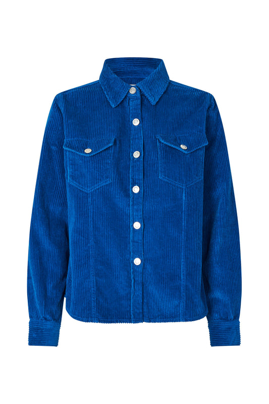 Lollys Laundry Bigum Shirt - Neon Blue
