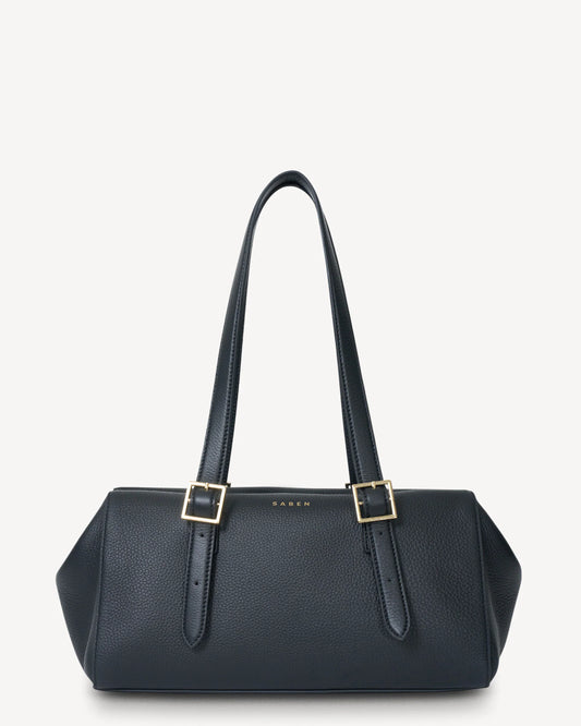 Saben Addie Shoulder Bag - Black Luxe
