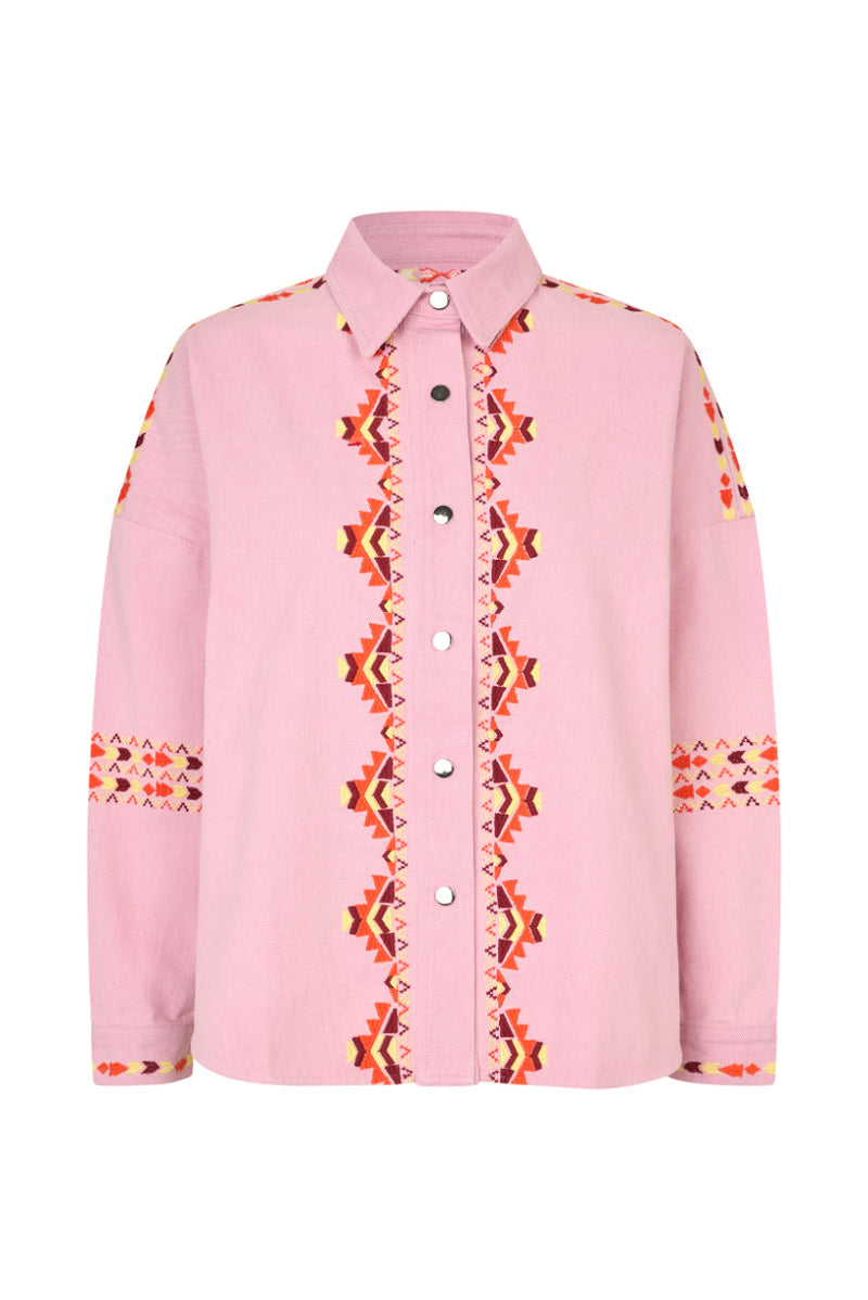 Lollys Laundry Veida Overshirt Pink