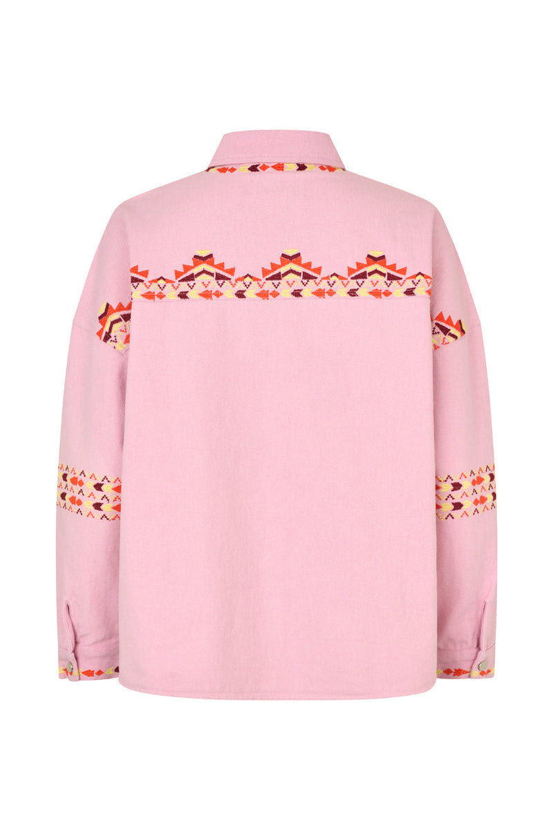 Lollys Laundry Veida Overshirt Pink