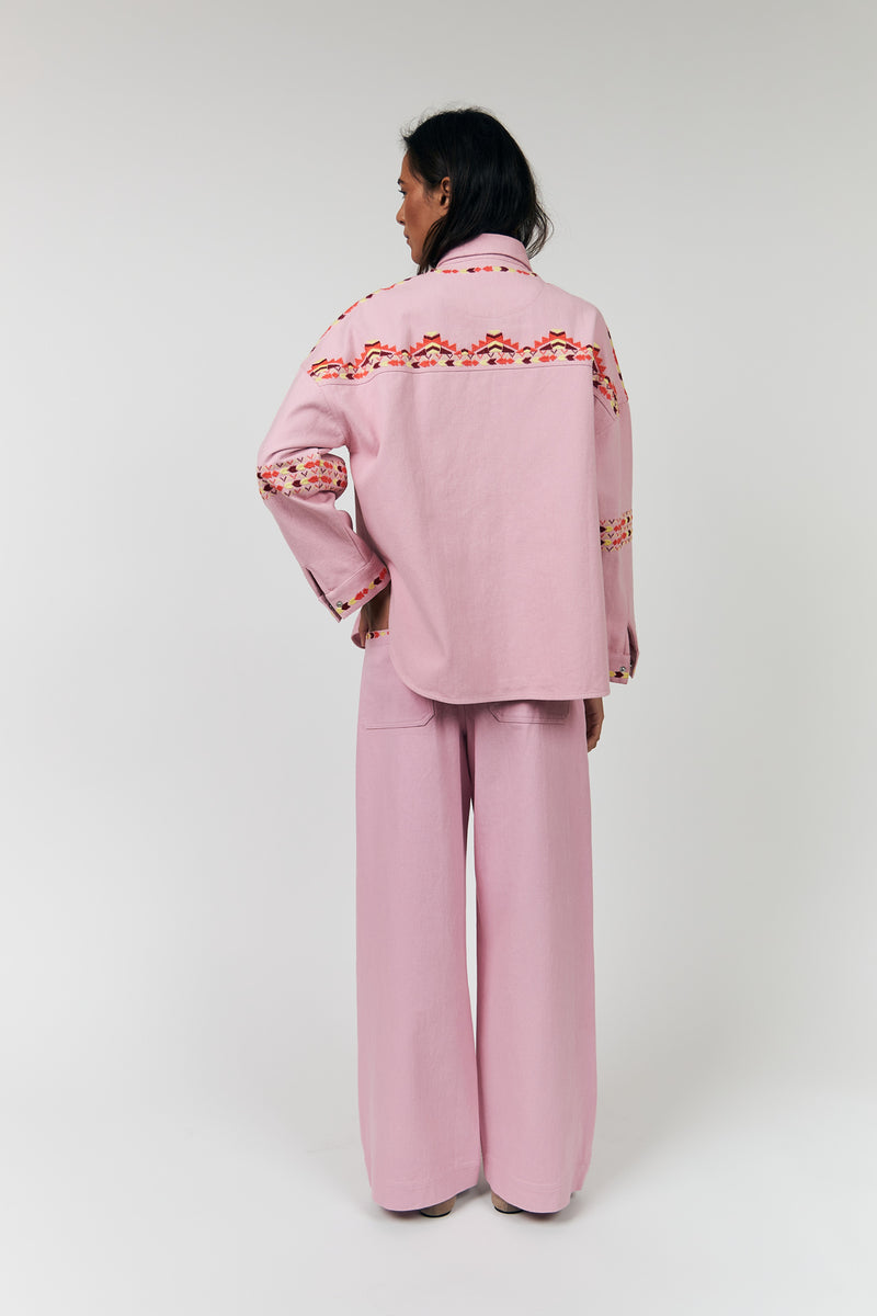 Lollys Laundry Veida Overshirt Pink