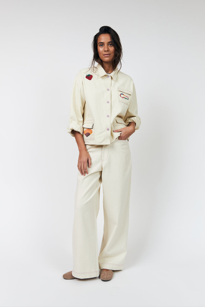 Lollys Laundry April Jacket Creme