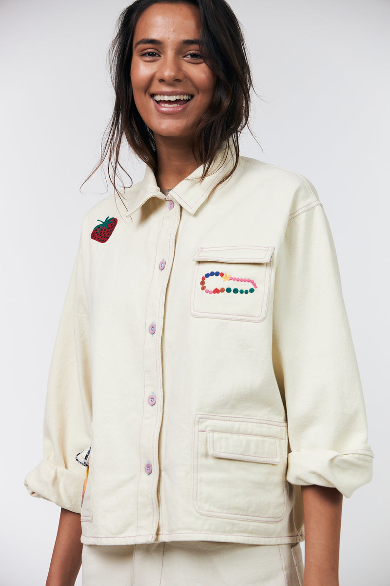 Lollys Laundry April Jacket Creme