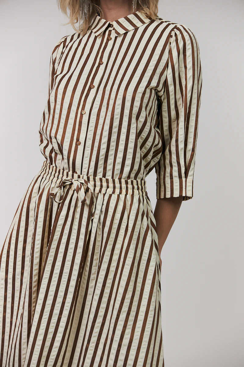 Lollys Laundry Bono Shirt Dark Mokka