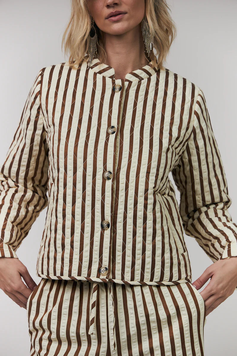 Lollys Laundry Emilia Jacket Dark Mokka