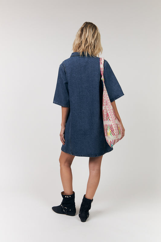 Lollys Laundry Mola Dress Blue
