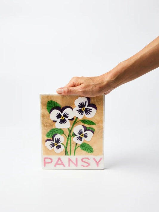 Jones & Co Market Wall Art Pansy