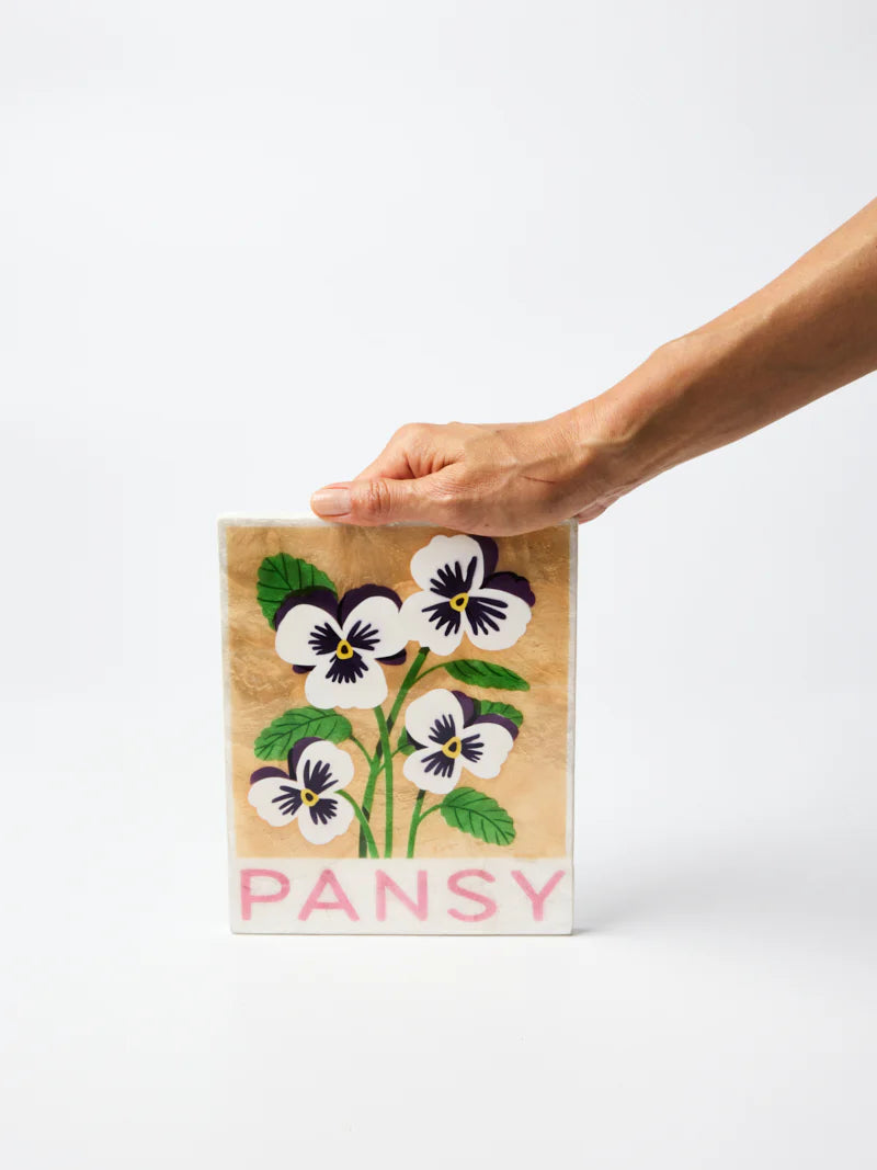 Jones & Co Market Wall Art Pansy
