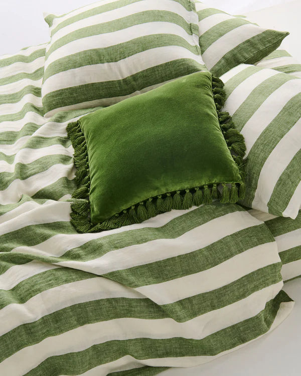 Kip & Co Campsite Velvet Tassel Cushion