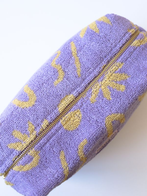 Mosey Me Floral Dreams Terry Toiletry Bag