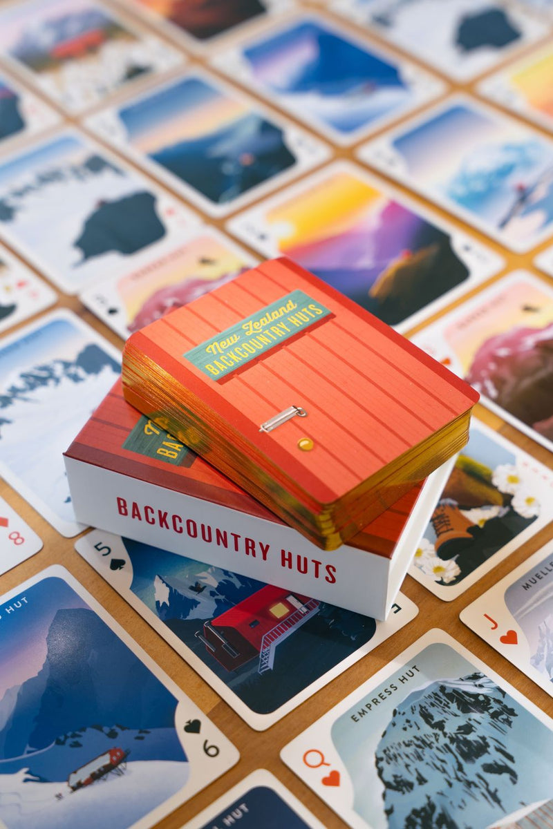 Love Thy Land - Backcountry Huts Playing Cards
