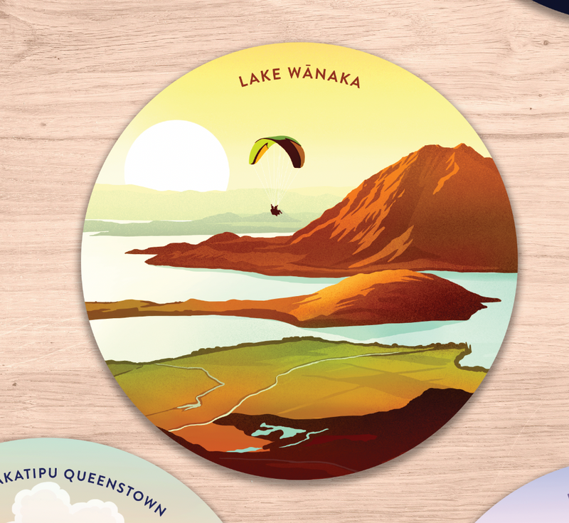 Love Thy Land Lake Wanaka Coaster