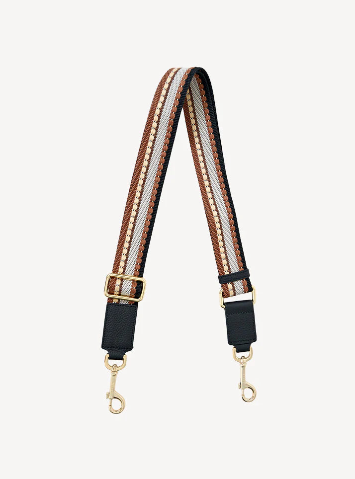 Saben Feature Strap Webbing Multi Tan