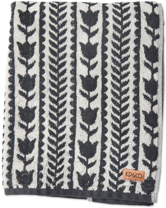 Kip & Co Flower Chain Terry Bath Sheet/Beach Towel