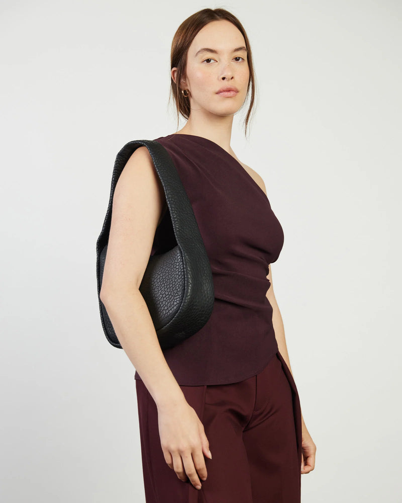 Saben Harper Shoulder Bag - Black Bubble