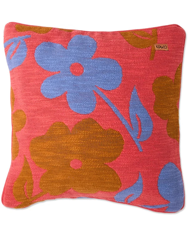 Kip & Co Flora Woven Cushion