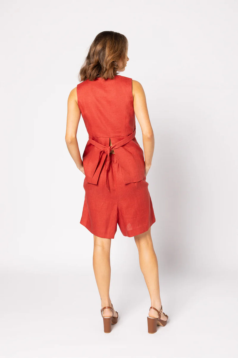 Drama Brooklyn Bood Orange Vest