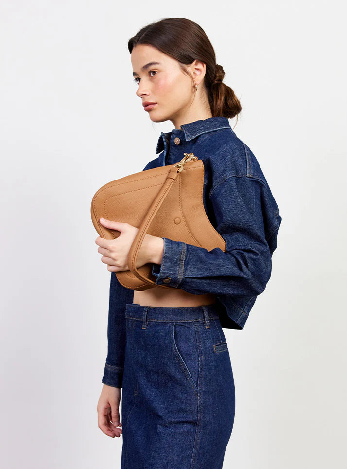 Saben Rosie Shoulder Bag - Toffee Luxe