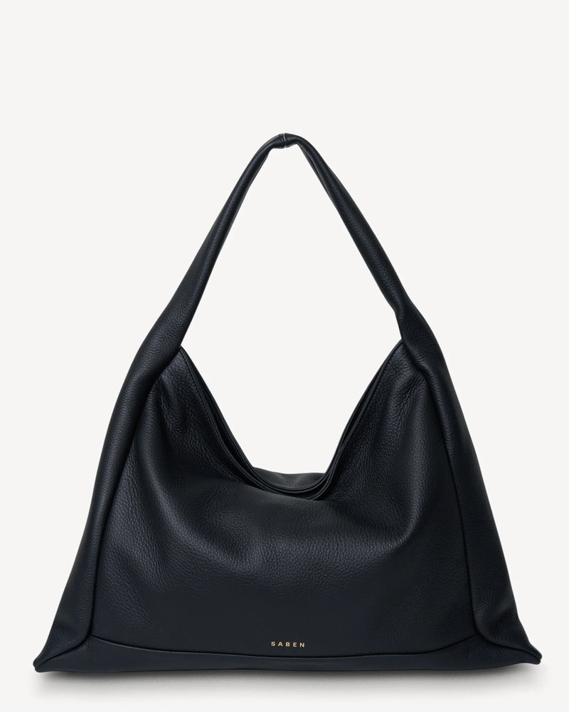Saben Haze Shoulder Bag - Black Luxe