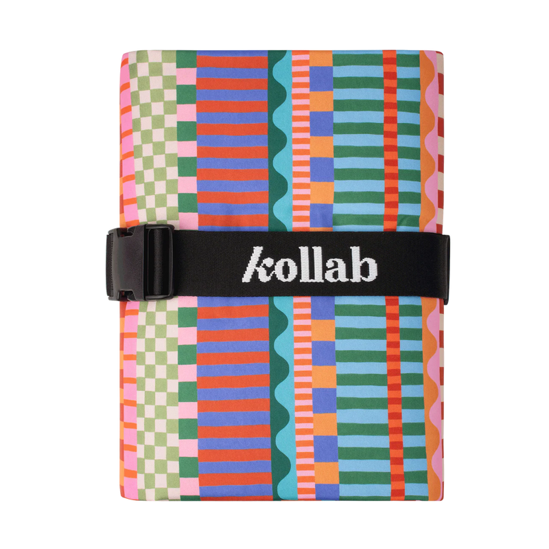 Kollab Picnic Mat - Blocks & Stripes