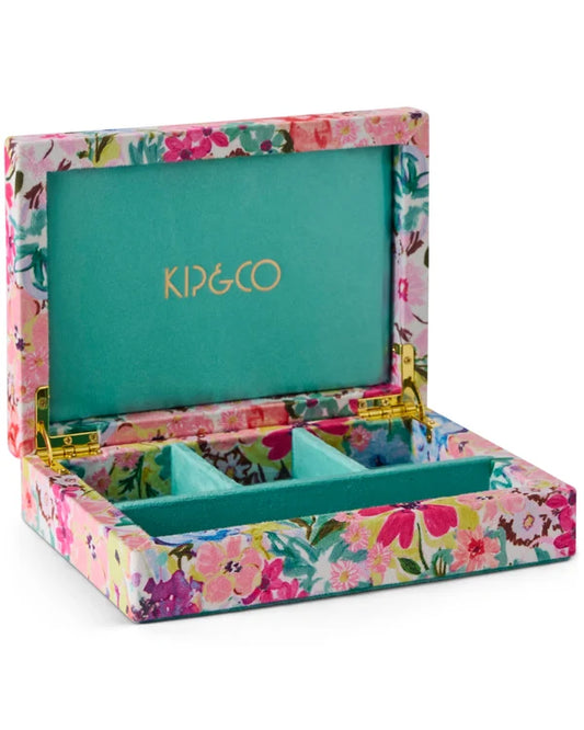 Kip & Co Alfresco Velvet Jewellery Box