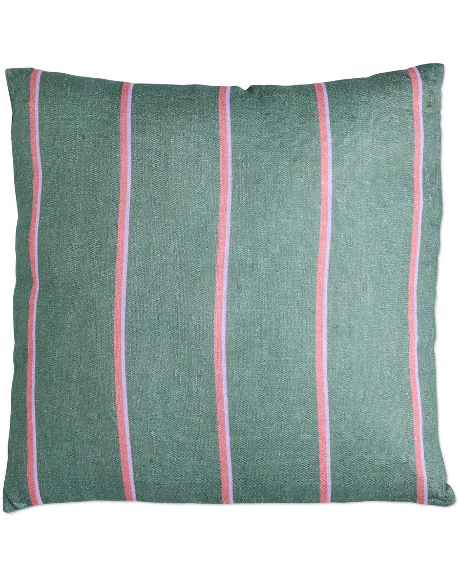 Kip & Co Wakame Crush Stripe Upholstery Square Lounge Cushion