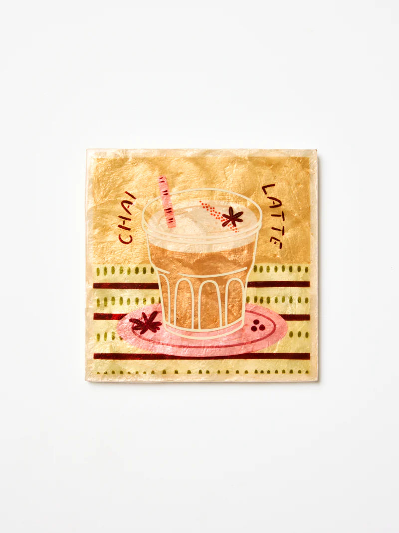 Jones & Co Barista Wall Art Chai Latte