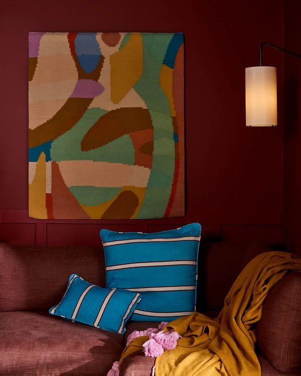 Kip & Co Piazza Stripe Rectangle Cushion