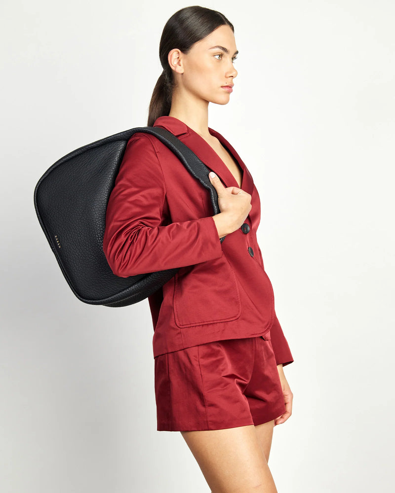 Saben Hana Shoulder Bag - Black Bubble