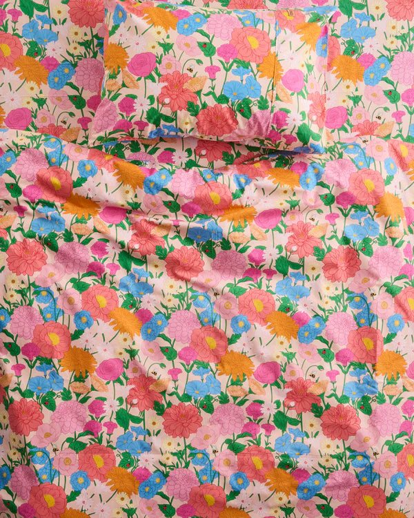 Kip & Co Follow The Sun Organic Cotton Fitted Sheet King