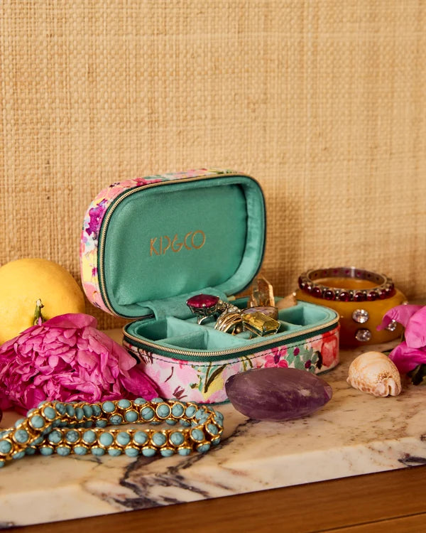 Kip & Co Alfresco Travel Velvet Jewellery Box