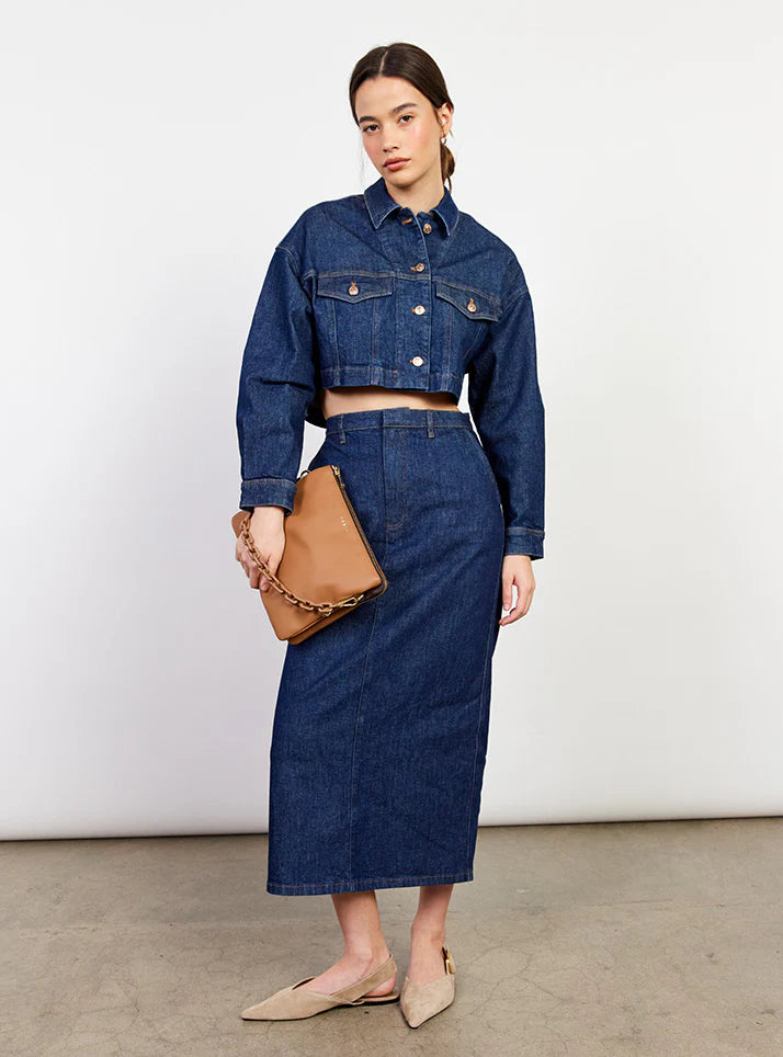 Saben Matilda Crossbody -Toffee + Tonal Chain